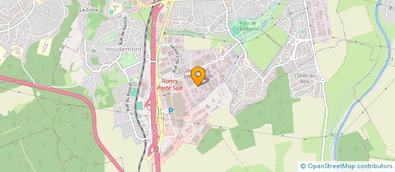 localisation de l'entreprise ASSOCIATION GEM TREMPS PARTAGE  HOUDEMONT