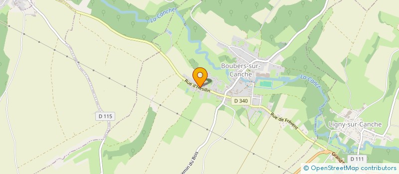 localisation de l'entreprise ASSOCIATION GEMNORD à BOUBERS-SUR-CANCHE