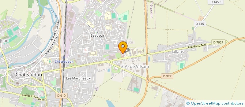 localisation de l'entreprise ASSOCIATION GENDARMERIE DUNOISE à CHATEAUDUN