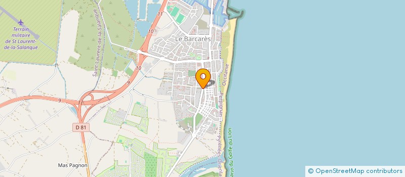 localisation de l'entreprise ASSOCIATION GENEALOGIQUE LES FILS D'ARIANE  LE BARCARES