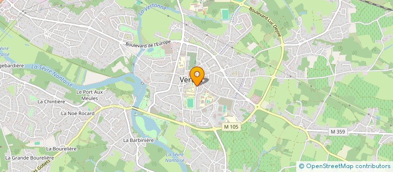 localisation de l'entreprise ASSOCIATION GENEALOGIQUE VERTAVIENNE  VERTOU