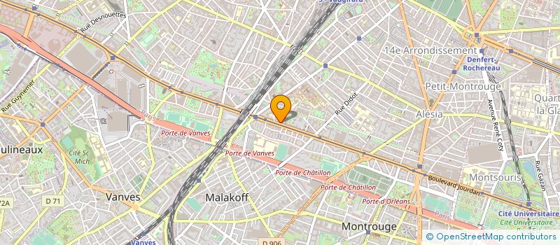 localisation de l'entreprise ASSOCIATION GENERALE DES MUTUELLES  PARIS