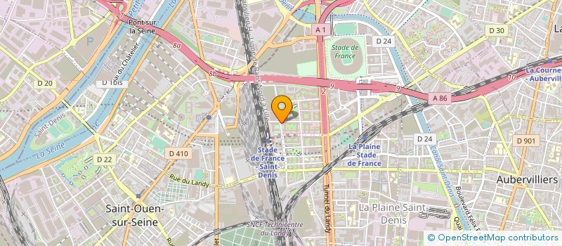 localisation de l'entreprise ASSOCIATION GENERALI SPORT ET CULTURE à SAINT-DENIS