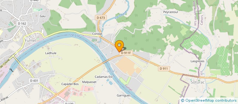 localisation de l'entreprise ASSOCIATION GENERATION JEUNESSE ESPOIR  FUMEL
