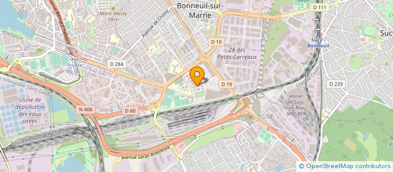 localisation de l'entreprise ASSOCIATION GENERATION SECURITE ROUTIERE (G.S.R) à BONNEUIL-SUR-MARNE