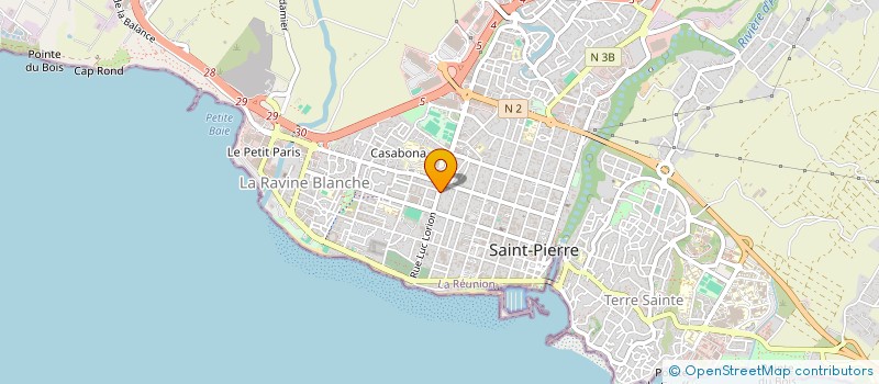 localisation de l'entreprise ASSOCIATION GENERATION SUD à SAINT-PIERRE