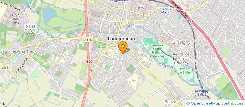 localisation de l'entreprise ASSOCIATION GENERATIONS ETE TYPE à LONGJUMEAU