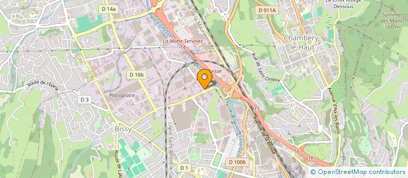 localisation de l'entreprise ASSOCIATION GENERATRICE D INCLUSIVITE PAR LES RESSOURCES HUMAINES  CHAMBERY