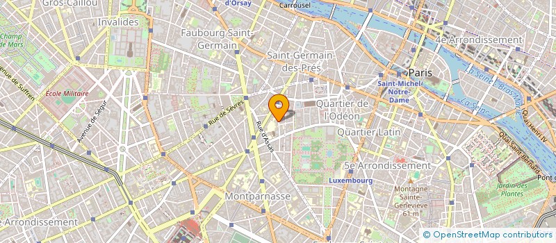 localisation de l'entreprise ASSOCIATION GERENCE à PARIS