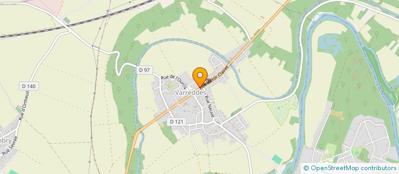 localisation de l'entreprise ASSOCIATION GERMINOISE DE TENNIS  GERMIGNY L'EVEQUE