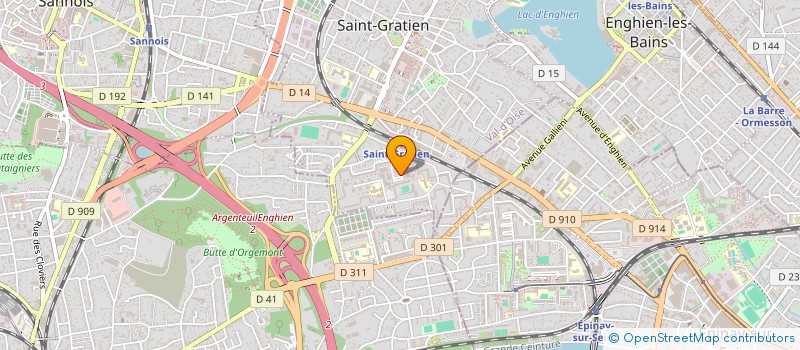 localisation de l'entreprise ASSOCIATION  GERONS NOS LOISIRS  SAINT-GRATIEN