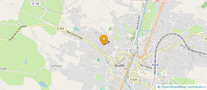 localisation de l'entreprise ASSOCIATION GERS PROPRE à AUCH
