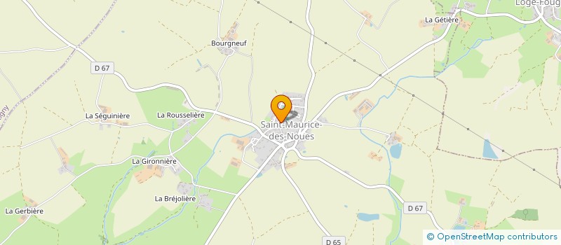 localisation de l'entreprise ASSOCIATION GESTION CANTINE à SAINT-MAURICE-DES-NOUES
