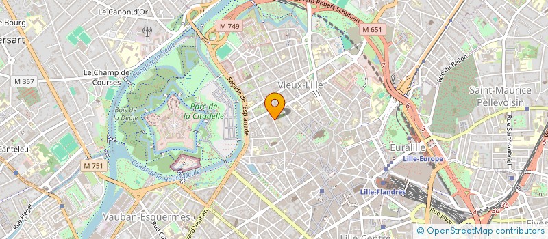 localisation de l'entreprise ASSOCIATION GESTION IMMOBILIERE à LILLE