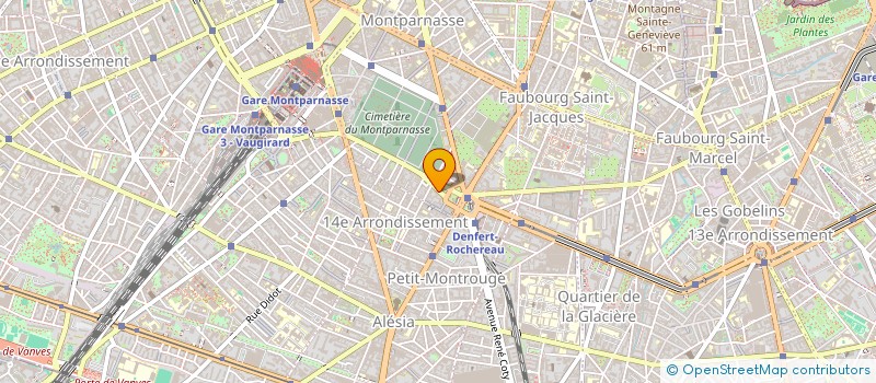 localisation de l'entreprise ASSOCIATION GESTION MAISONS DEBUTANTS à PARIS