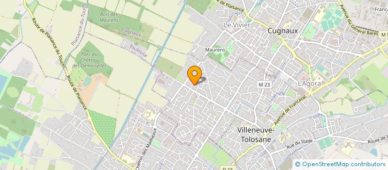 localisation de l'entreprise ASSOCIATION GESTION SERVICES à VILLENEUVE-TOLOSANE