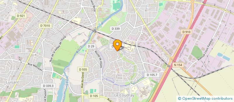 localisation de l'entreprise ASSOCIATION GESTIONNAIRE DU CFA INTERPROFESSIONNEL D'EURE-ET-LOIR à CHARTRES