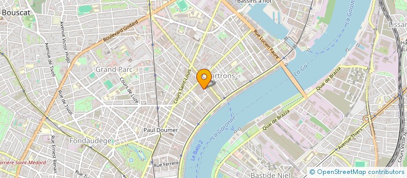 localisation de l'entreprise ASSOCIATION GESTUELLE  BORDEAUX