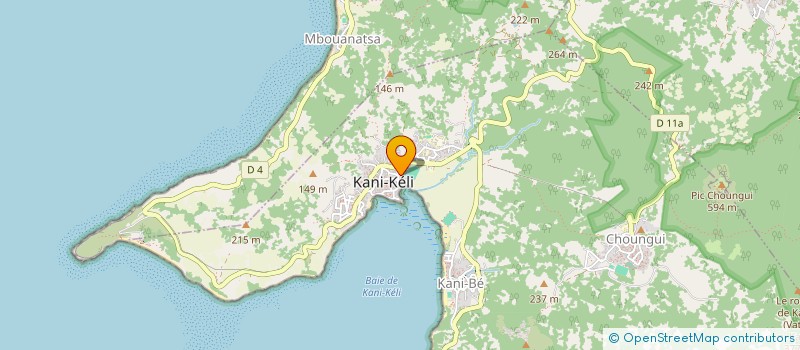 localisation de l'entreprise ASSOCIATION GET UP & STAND UP MAYOTTE à KANI-KELI