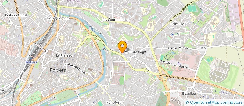 localisation de l'entreprise ASSOCIATION GHIZZLO à POITIERS