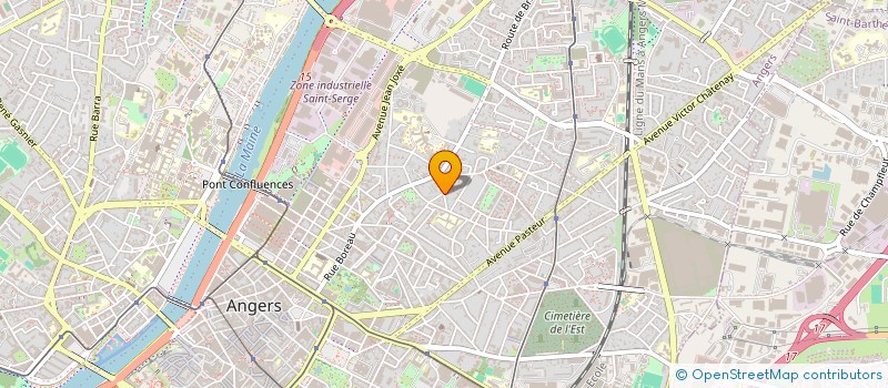 localisation de l'entreprise ASSOCIATION GHOST IN THE SCRIPT à ANGERS