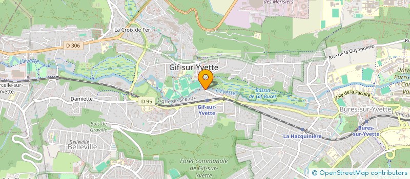 localisation de l'entreprise ASSOCIATION GIF DYNAMIQUE à GIF-SUR-YVETTE