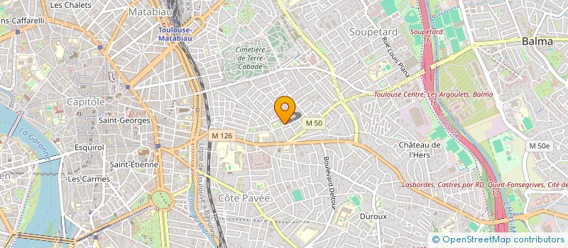localisation de l'entreprise ASSOCIATION GINKGO BILOBA à TOULOUSE
