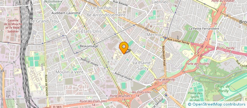 localisation de l'entreprise ASSOCIATION GIONO  LYON