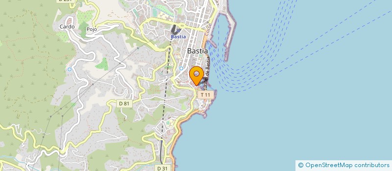 localisation de l'entreprise ASSOCIATION GIRU à BASTIA