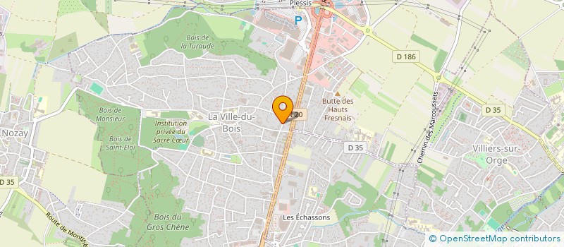 localisation de l'entreprise ASSOCIATION GIV à LA VILLE-DU-BOIS