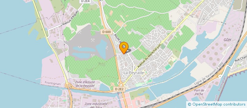 localisation de l'entreprise ASSOCIATION GKCREER à FRONTIGNAN