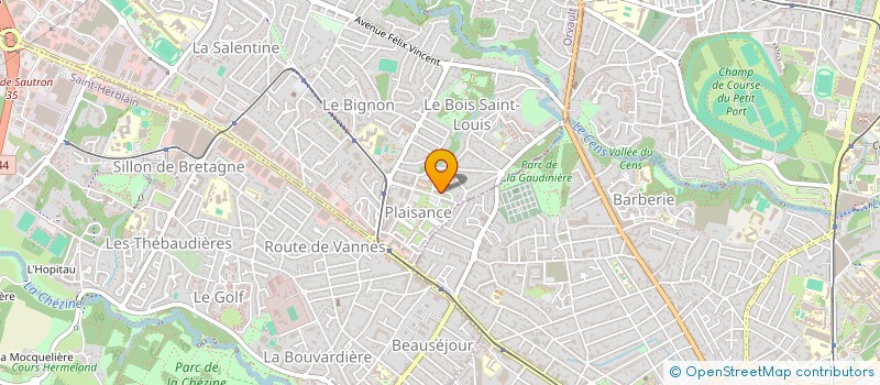 localisation de l'entreprise ASSOCIATION GOGO GUIBO AIDE AUX PERSONNES AGEES à ORVAULT