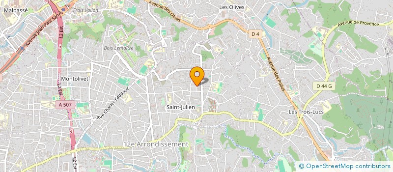 localisation de l'entreprise ASSOCIATION GONZALEZ à MARSEILLE