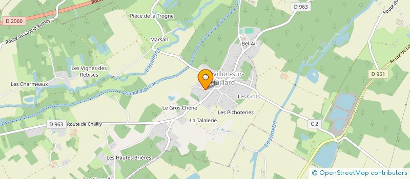 localisation de l'entreprise ASSOCIATION GOSHINDO VILLEMANDEUR à CHEVILLON-SUR-HUILLARD