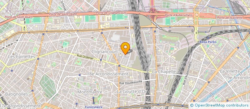 localisation de l'entreprise ASSOCIATION GOSPEL'N ART  PARIS