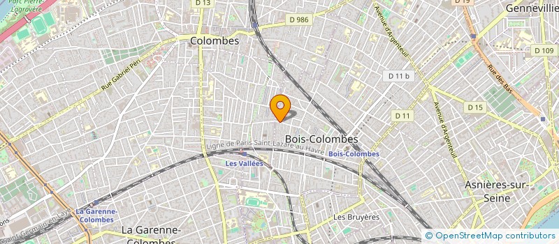 localisation de l'entreprise ASSOCIATION GOUSSE D'AIL à BOIS-COLOMBES