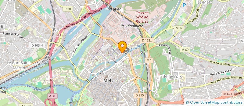 localisation de l'entreprise ASSOCIATION GOUVERNAIL  MOULINS-LES-METZ