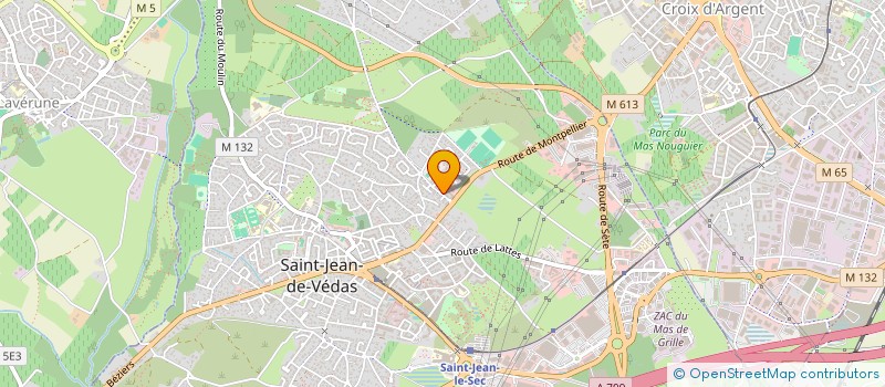 localisation de l'entreprise ASSOCIATION GP BENIN/TOGO  SAINT-JEAN-DE-VEDAS