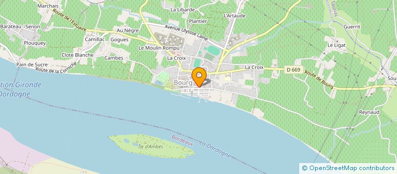 localisation de l'entreprise ASSOCIATION GRAIN DE SEL à BOURG