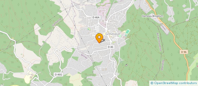 localisation de l'entreprise ASSOCIATION GRAIN DE ZEN  GREASQUE