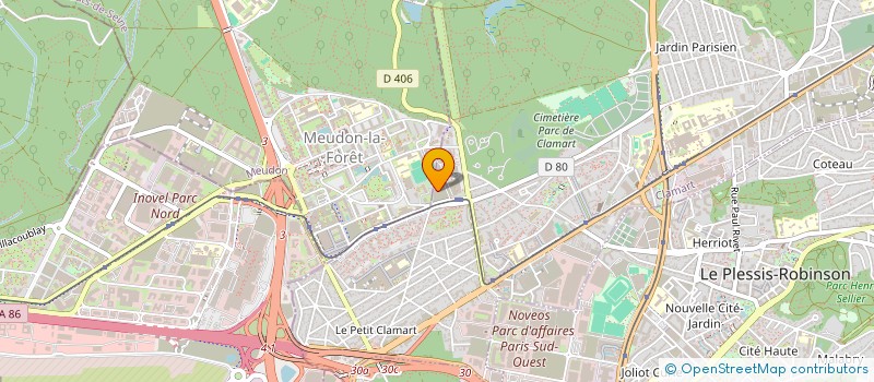 localisation de l'entreprise ASSOCIATION GRAINE DE BIENFAISANCE à CLAMART