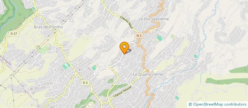 localisation de l'entreprise ASSOCIATION GRAMOUN SELLO  LE TAMPON