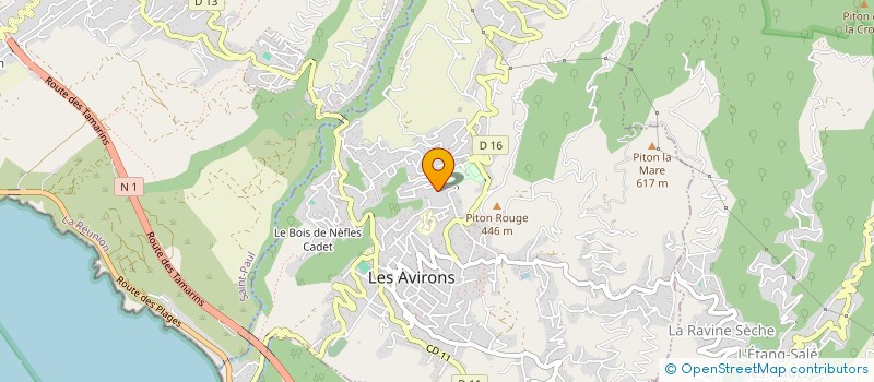localisation de l'entreprise ASSOCIATION GRAND COEUR à LES AVIRONS