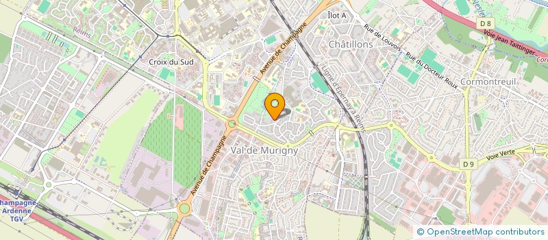 localisation de l'entreprise ASSOCIATION GRASSFIELD 51  REIMS