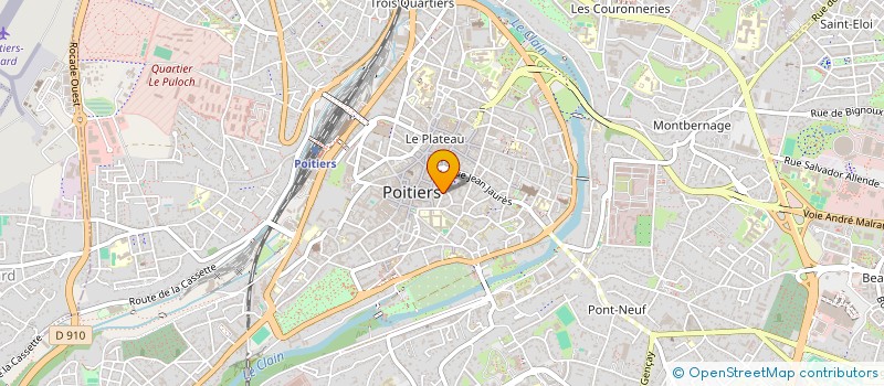 localisation de l'entreprise ASSOCIATION GREEN ALTITUDE à POITIERS