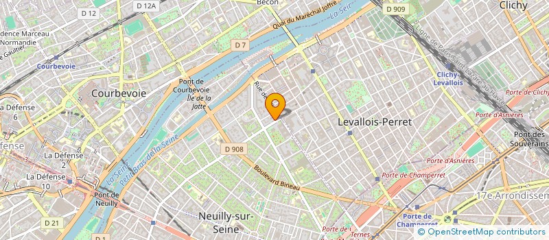 localisation de l'entreprise ASSOCIATION GREEN RATING ALLIANCE à NEUILLY-SUR-SEINE