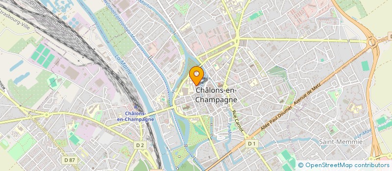 localisation de l'entreprise ASSOCIATION GREGORY TURPIN  CHALONS-EN-CHAMPAGNE