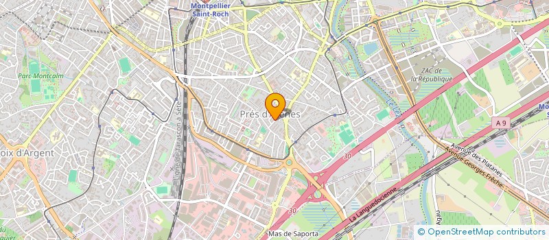 localisation de l'entreprise ASSOCIATION GRIOTS à MONTPELLIER