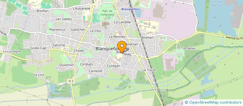 localisation de l'entreprise ASSOCIATION GRIPP à BLANQUEFORT