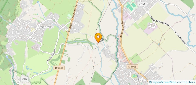 localisation de l'entreprise ASSOCIATION GROOVE ART UNIVERSE  CESSY